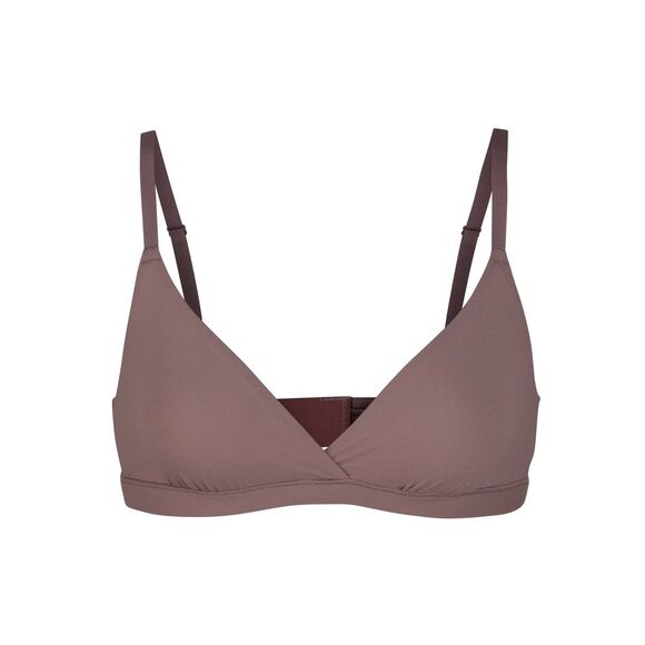 Skims Fits Everybody Crossover Bralette Umber Size XS - Picture 1 of 9